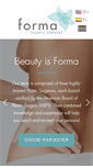 Mobile Screenshot of formaplasticsurgery.com